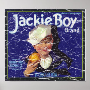 Póster Jackie Boy - afligido