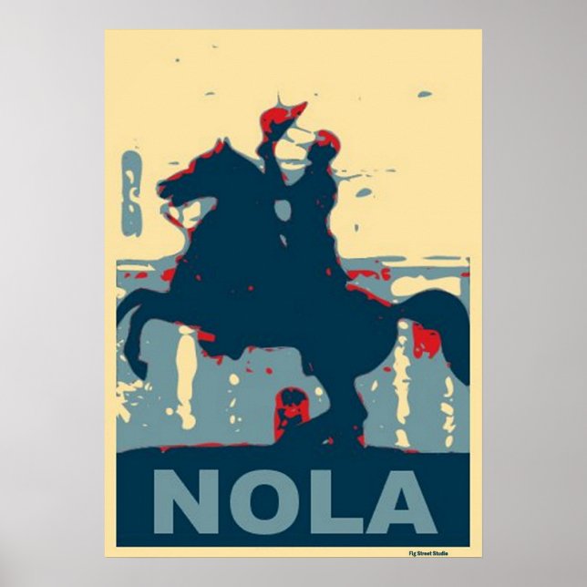 Póster Jackson Square-NOLA (Frente)