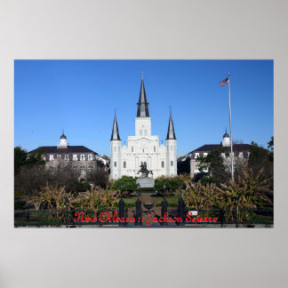 Póster Jackson Square, Poster de Nueva Orleans