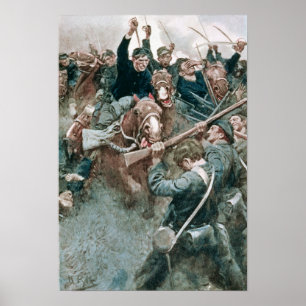 Póster Jackson's Brigade Standing Like a Stone Wall