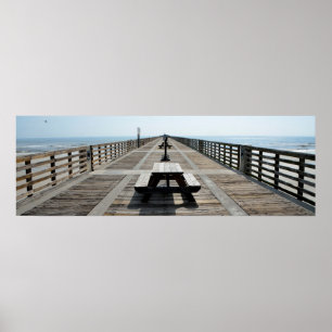 Póster Jacksonville Fishing Pier