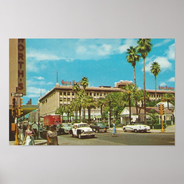 Póster Jacksonville, FL en los años 60 (Frente)