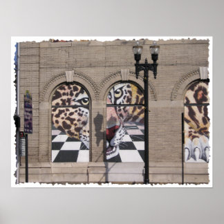 Póster Jacksonville Jaguar Mural Poster