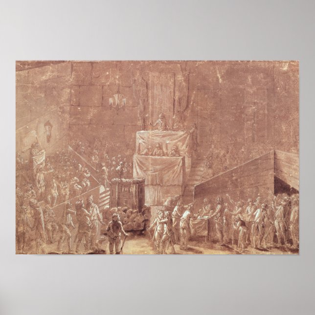 Póster Jacobin Club During the Revolution (Frente)