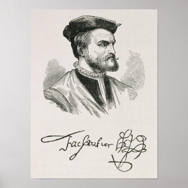 Póster Jacques Cartier (Frente)