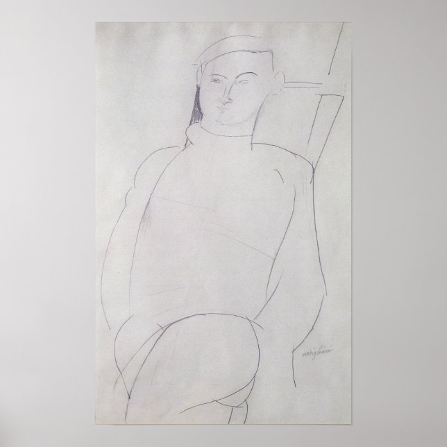 Póster Jacques Lipchitz  c.1917 (Frente)