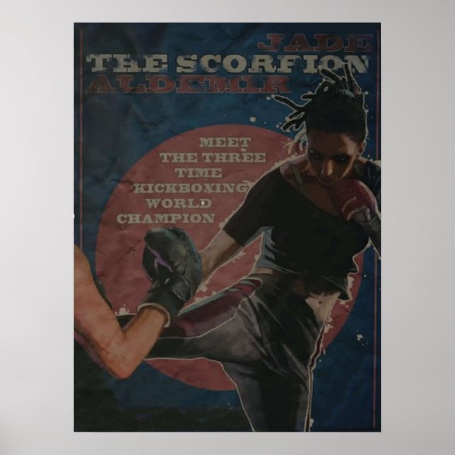 Póster Jade Aldemir Dying Light (Frente)