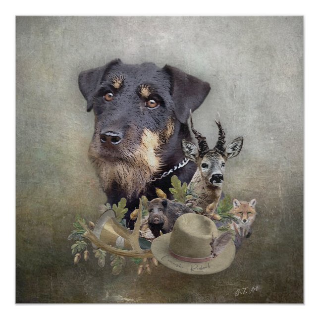 Póster Jagdterrier (Anverso)