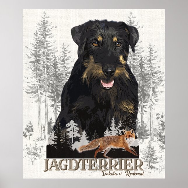 Póster Jagdterrier Dakota v. Renbrad Faux Canvas Print (Frente)