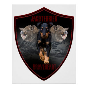 Póster Jagdterrier Tapestry