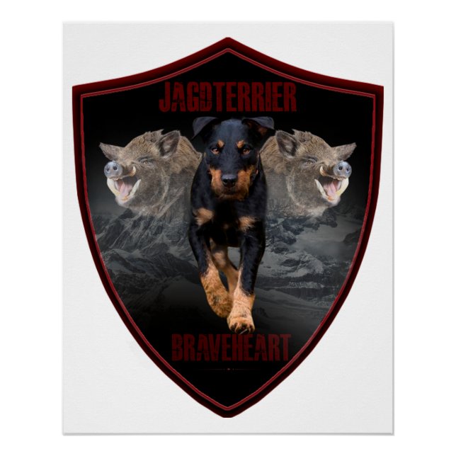 Póster Jagdterrier Tapestry (Anverso)
