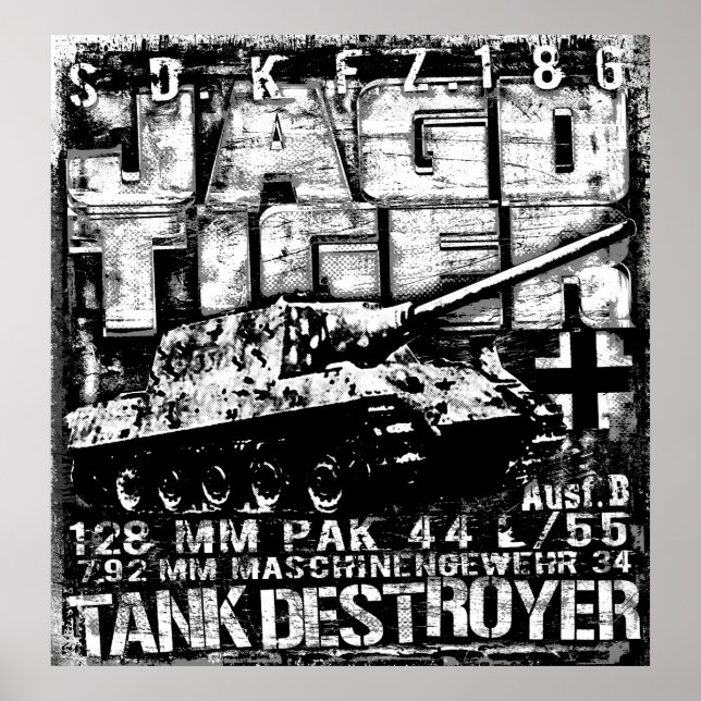PÓSTER JAGDTIGER (Frente)