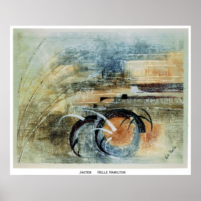 Póster Jagten, Jagten Helle Hamilton (Frente)