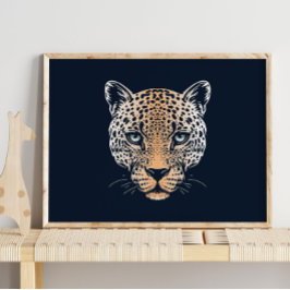 Póster Jaguar | Amazon Wall Print for Boys Room