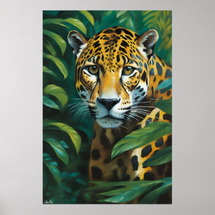 Póster Jaguar Arte