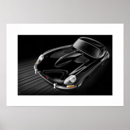 Póster Jaguar E-Type