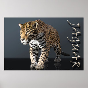 Póster Jaguar Power Poster -36x24 -otros tamaños disponib