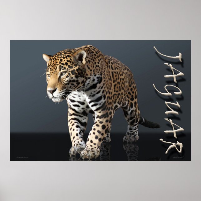 Póster Jaguar Power Poster -36x24 -otros tamaños disponib (Frente)