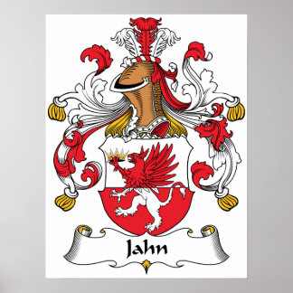 Póster Jahn Family Crest
