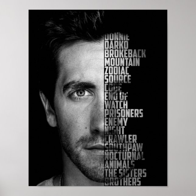 Póster Jake Gyllenhaal Movies (Frente)