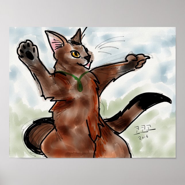 Póster Jake Sketch (Frente)