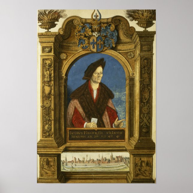 Póster Jakob Fugger, de 'Geheim Ehrenbuch (Frente)