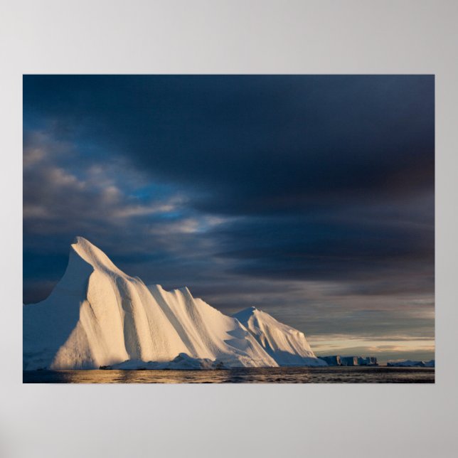 Póster Jakobshavn Isfjord Greenland (Frente)