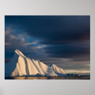 Póster Jakobshavn Isfjord Groenlandia