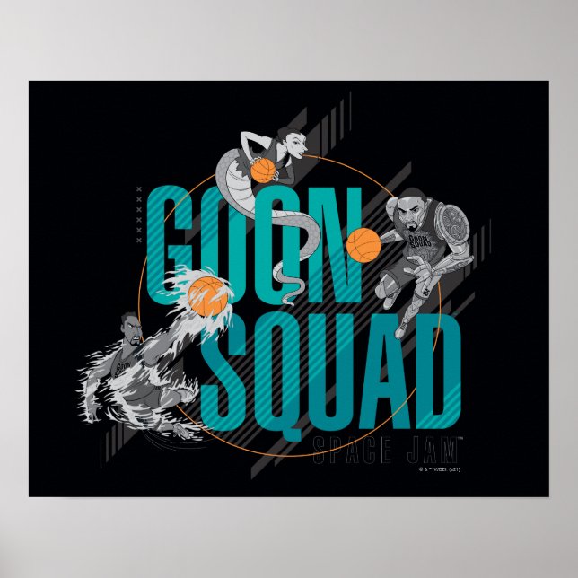 Póster JAM ESPACIAL: UN NUEVO LEGACY™ | GOON SQUAD™ Dribb (Frente)