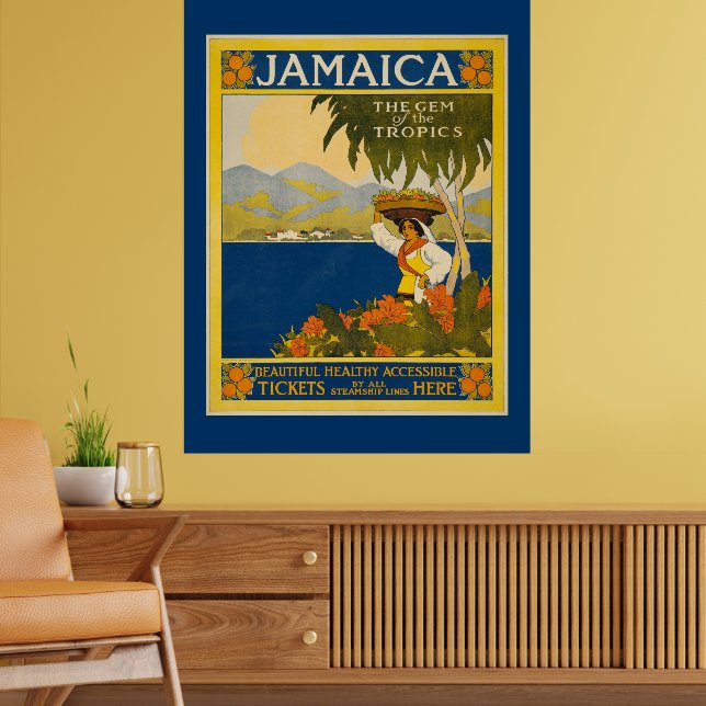 Póster Jamaica - Joya de los Trópicos, (Salón 2)