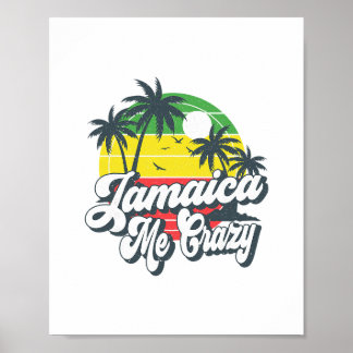 Póster Jamaica Me Crazy Jamaican Cruise Travel Group Matc