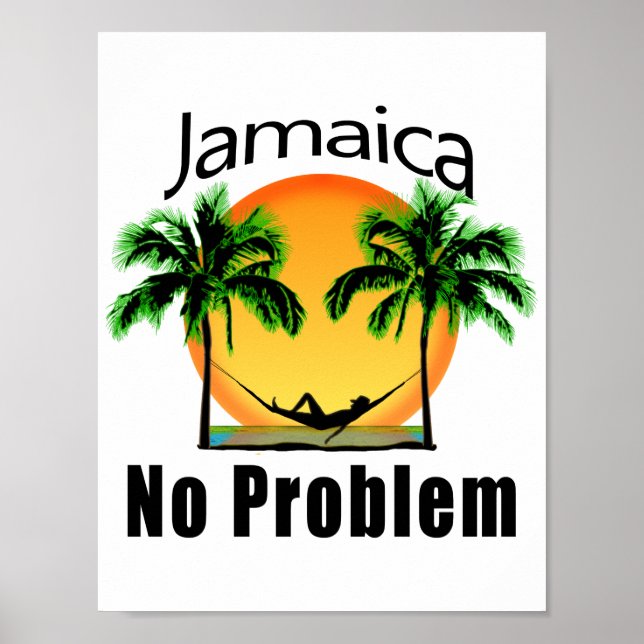 Póster Jamaica No hay problema (Frente)