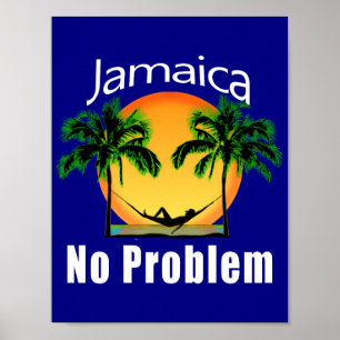 Póster Jamaica No hay problema