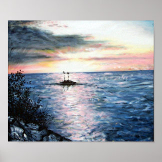 Póster Jamaica Sunset