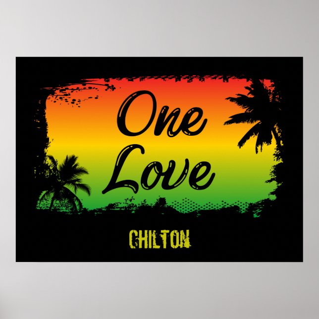 Póster Jamaica: Un amor, respeto, unidad e inclusión (Frente)