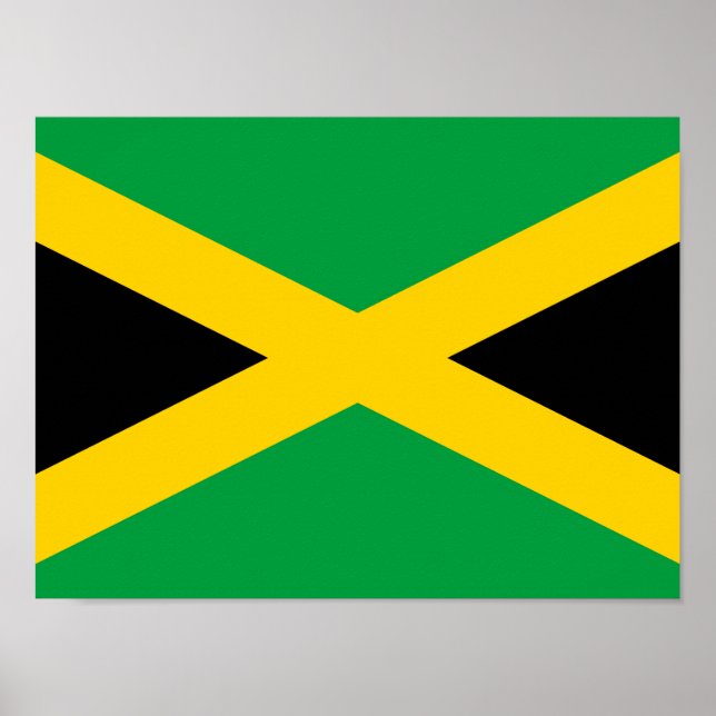 Póster Jamaican Flag (Frente)
