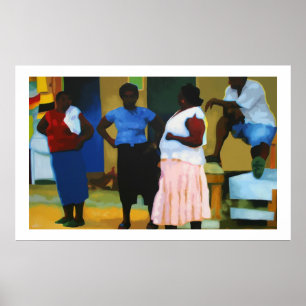 Póster Jamaicans en Negril