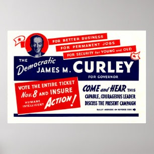 Póster James 1934 Michael Curley