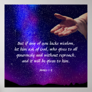 Póster James 1:5