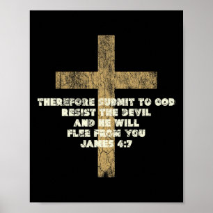 Póster James 47 Somete A Dios Para Resistir A Los Vers De
