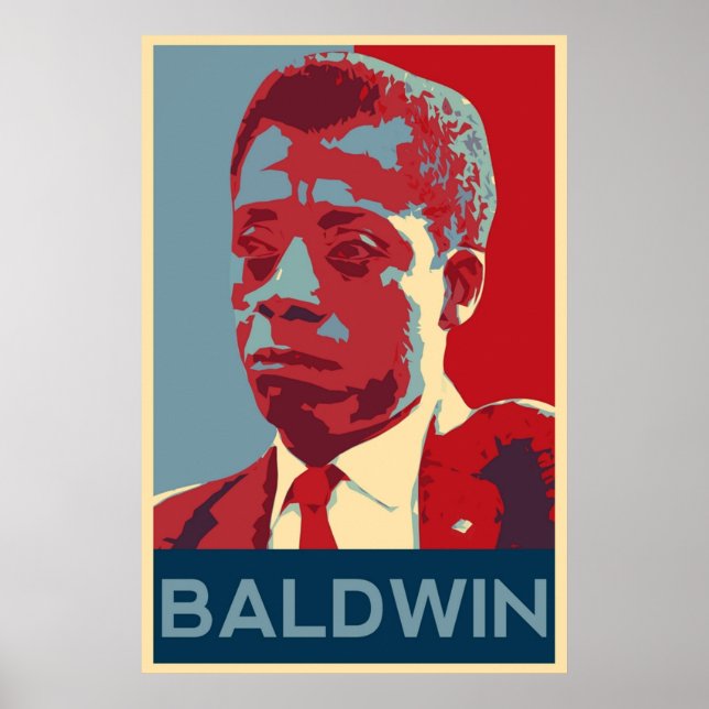 Póster James Baldwin (Frente)