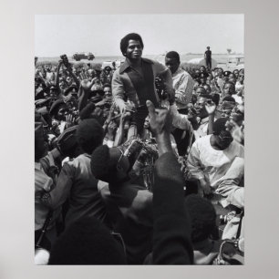 Póster James Brown - Aeropuerto de Kaduna, 1970