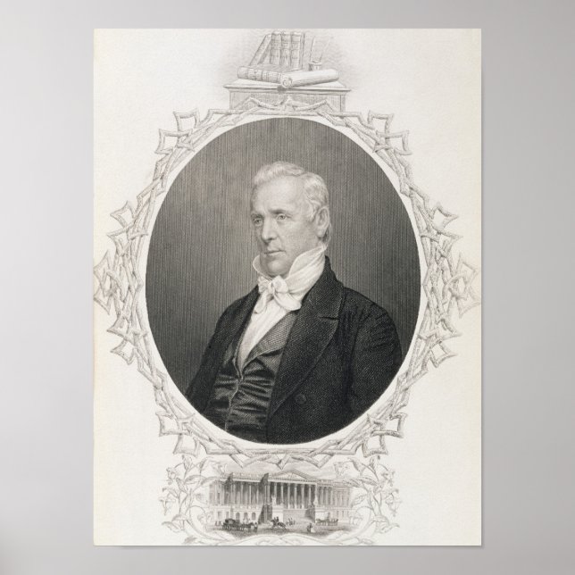 Póster James Buchanan (Frente)