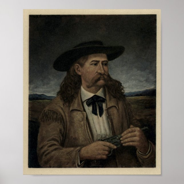 Póster James Butler Wild Bill Hickok (Frente)