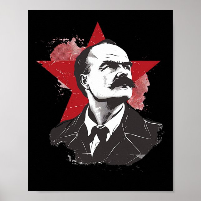 Póster James Connolly - Irlandés Republicano Socialista (Frente)