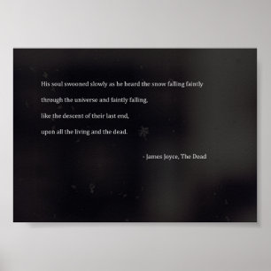Póster James Joyce Poster