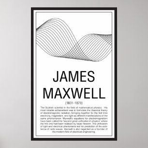 Póster James Maxwell