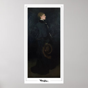 Póster James McNeill Whistler Zedign Art Poster #100-2