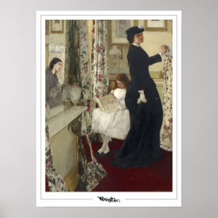 Póster James McNeill Whistler Zedign Art Poster #107