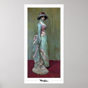 Póster James McNeill Whistler Zedign Art Poster #137